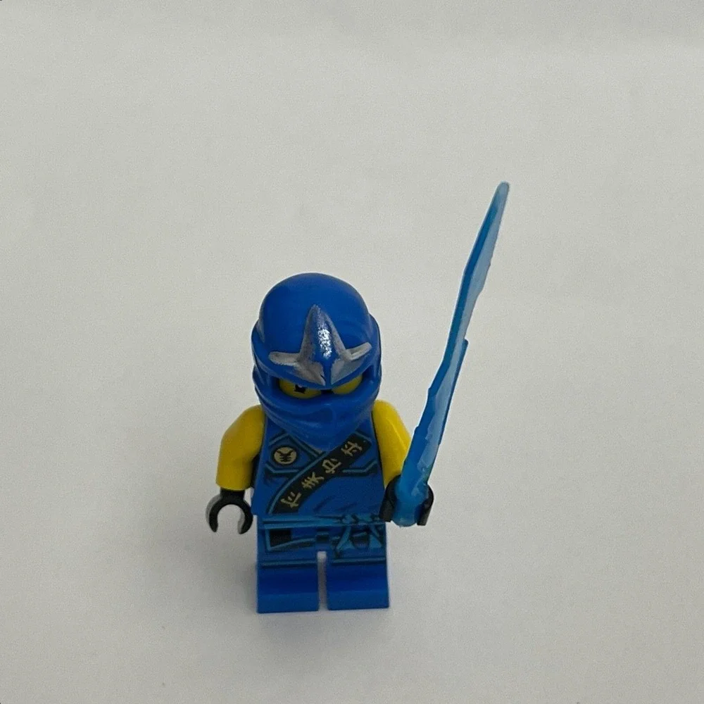 Lego Ninjago Blue Ninja with Sword Minifigure Minifig